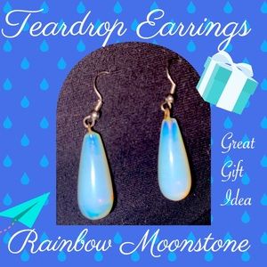 🌈Rainbow Moonstone Earrings🌈